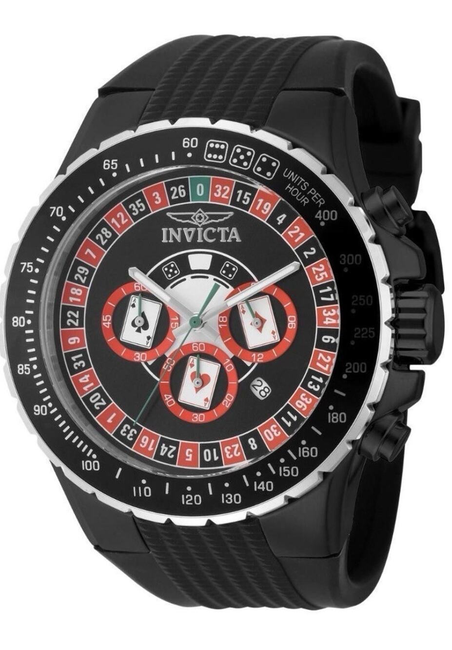 Invicta Aviator Monte Carlo Men's Watch - 50mm, Black 49849